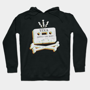 tina simply the best / vintage cassette Hoodie